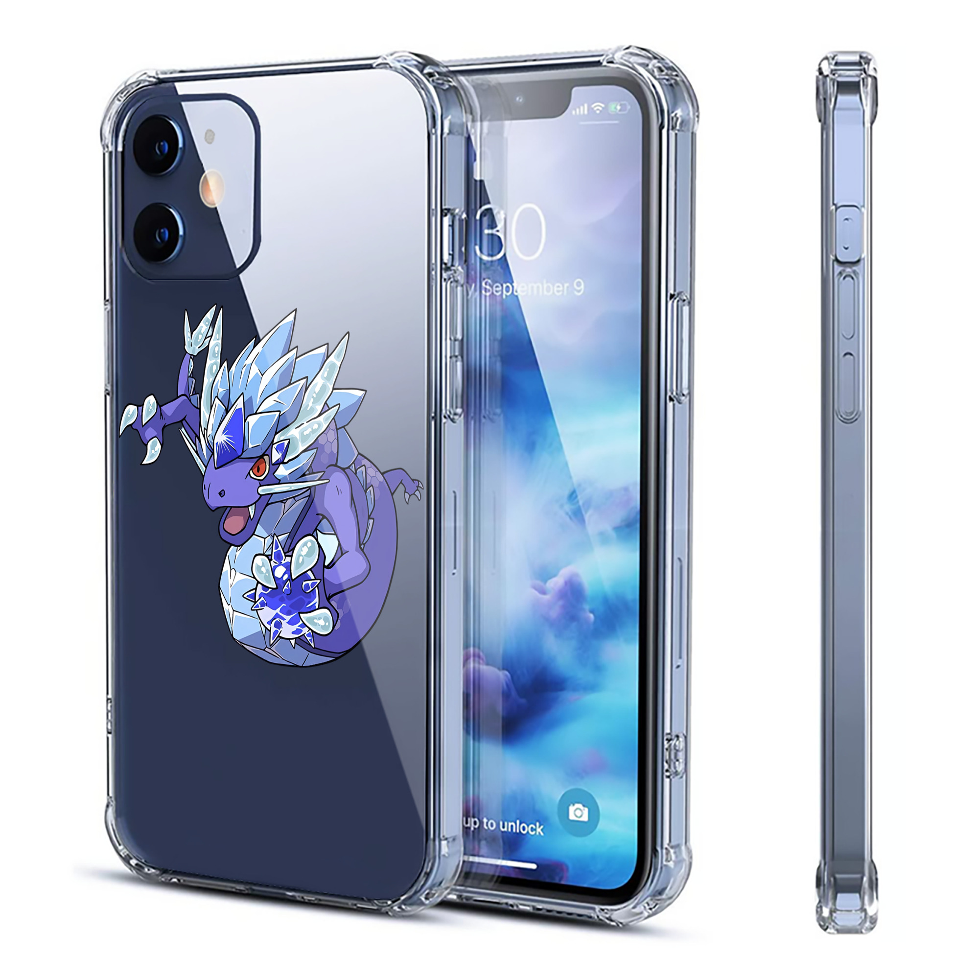 （画像用） 妖怪ウォッチ Yo-kai Watch 【iPhone 12シリーズ対応】透明スマホケース（クリアソフトケース）